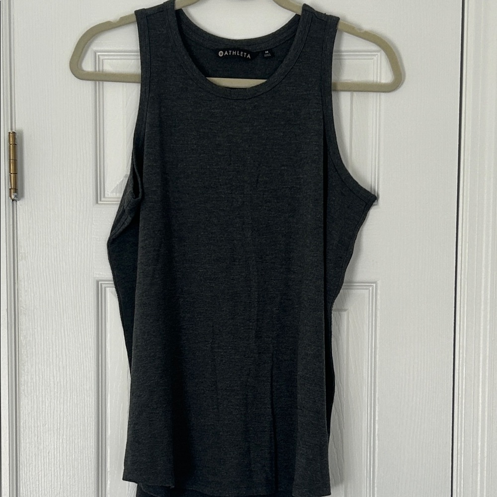 Athleta Charcoal Tank Top Size Medium